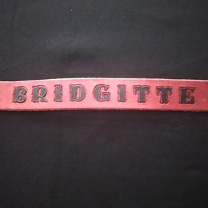 Custom Leather Dog Collar